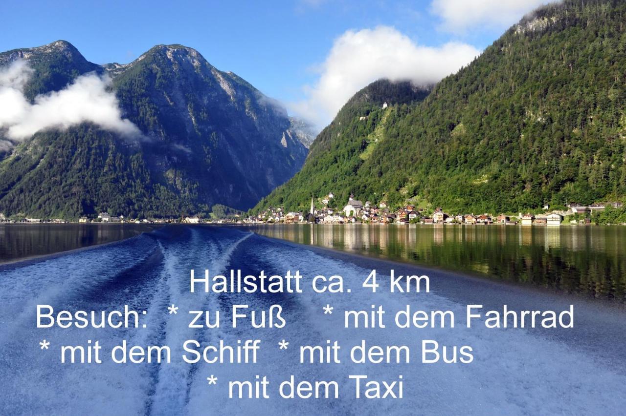 Haus Alpenblick Lägenhet Obertraun Exteriör bild