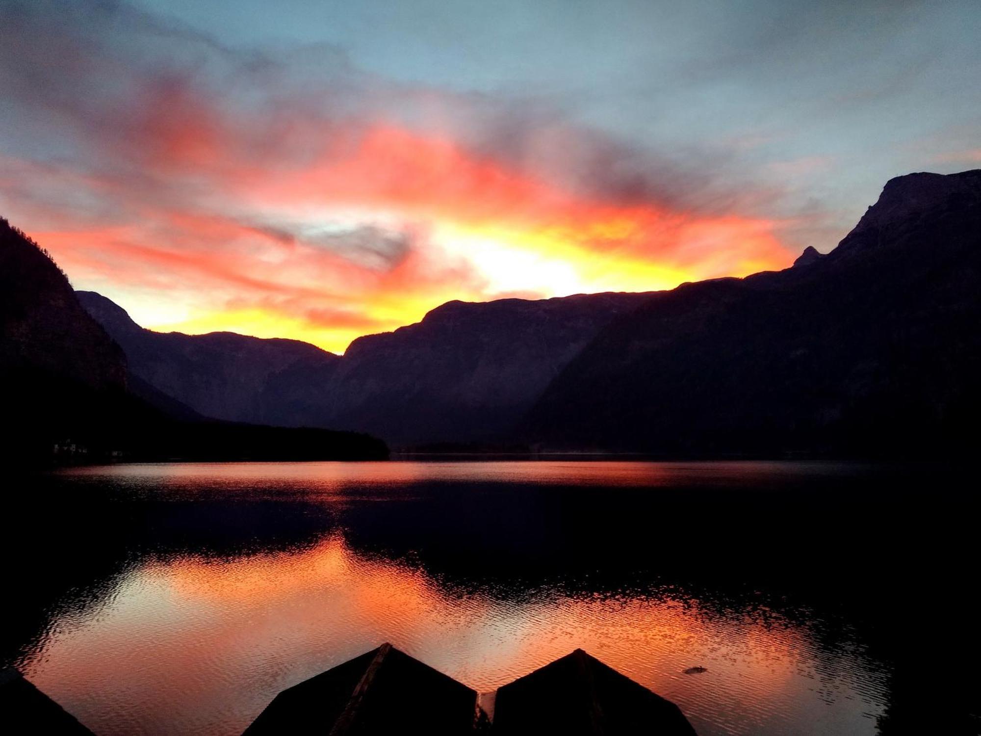 Haus Alpenblick Lägenhet Obertraun Exteriör bild